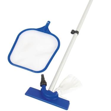 Imagem de Kit de manutenção aspirador piscina + rede 2.03m - bestway