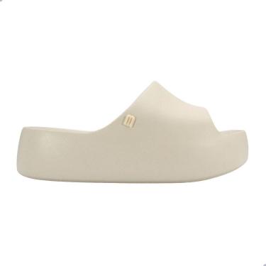 Imagem de Tamanco Melissa Free Platform Slide Adulto Bege
