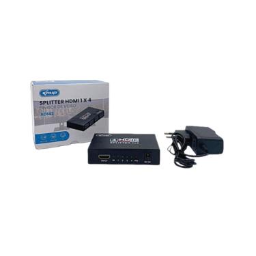Imagem de Splitter Distribuidor Hdmi 1x4 3d Divisor Full Hd 1.4 1080p