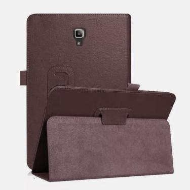 Imagem de ZZOUGYY Capa de tablet para Samsung Galaxy Tab A 10,5 T590 T595 T597 (versão 2018), capa de couro leve ultrafina com suporte para Galaxy Tab A2 10,5 SM-T590 SM-T595C SM-T597 10,5 polegadas (marrom