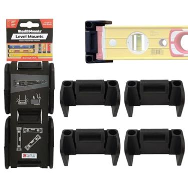 Imagem de StealthMounts Suporte de nível universal - pacote com 2 | Suportes de nível de bloqueio | Serve para todas as marcas | Gancho de nível | Feito no Reino Unido