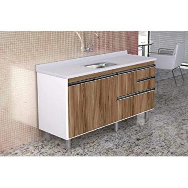 Imagem de Armario 144cm Coliseu Nogal Sevilha Rorato