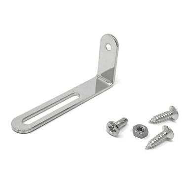 Imagem de Vintage Forge Suporte cromado para guitarra elétrica Gibson Epiphone Les Paul com parafusos LPB20-CHR