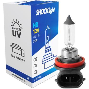Imagem de Lampada Para Farol Automotivo Universal H8 35w 12v Standart - SHOCKLIG