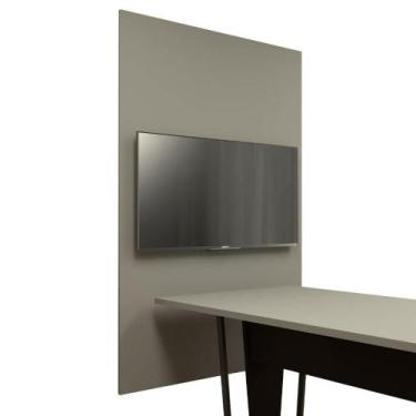 Imagem de Painel de TV p/ Sala de Reunião 195cm x 120cm CZS F5 Office, Cinza Sag