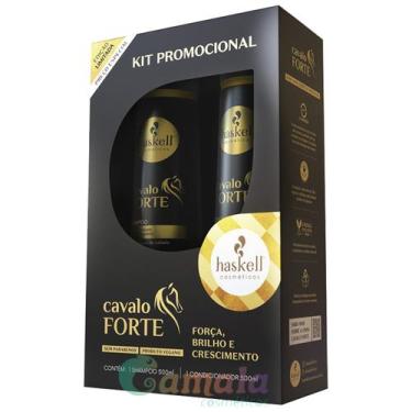 Imagem de Kit Haskell Promopack Cavalo Forte Shampoo e Cond 300ml