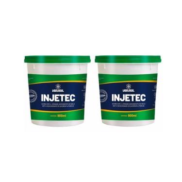 Imagem de KIT 2 Injetec impermeabilizante 900ml Anti mofo - VBRASIL