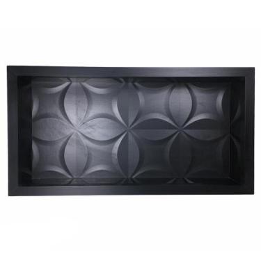 Imagem de Nicho Porcelanato Banheiro Borda Alumínio Resistente - Belo Nicho, Pre