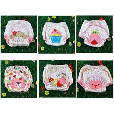 Imagem de Kit 3 Cuecas/calcinhas Treinamento P/ Desfralde Dos Bebês - Meebaby, M