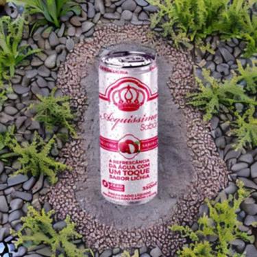 Imagem de Água Saborizada Acquissima sabores Lata 350Ml caixa com 12 unidades, L