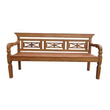 Imagem de Banco Rústico Tradizione em Madeira de Demolição - Cód 38 - Barrocarte