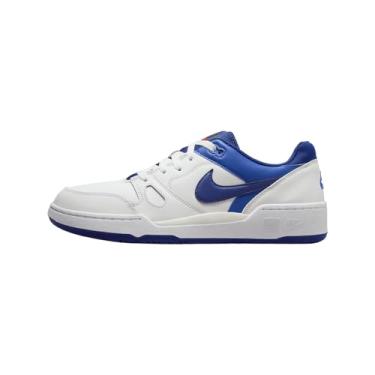 Imagem de Nike Tênis masculino Full Force Low, Branco Summit/azul racer/branco Summit/azul royal profundo, 45