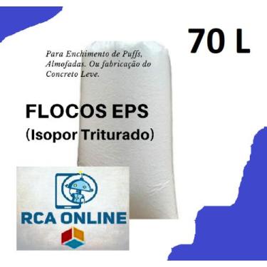 Imagem de Flocos De Isopor - Puff - Almofada - Concreto Leve 70 L - RCAiso