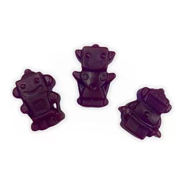 Imagem de Kit 100 Unidades Sabonete Artesanal Robô 3,5cm Lembrancinha - D&C, Rox