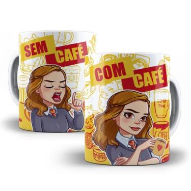 Imagem de Caneca Hermione Harry Potter Com Café Sem Café Personalizada - Tio da 