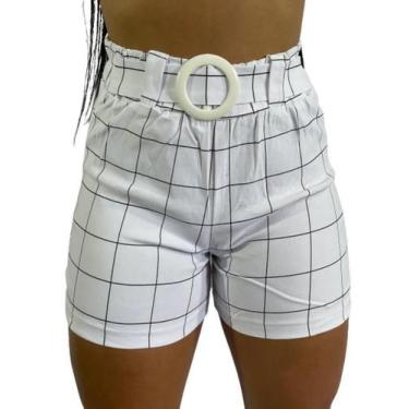 Imagem de Shorts Costura Reforçada Peça Confortável R09 - Baby Modas, Branco, Fe