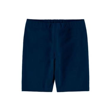 Imagem de Bermuda Infantil Menina Malwee 1000021350, Azul, 4
