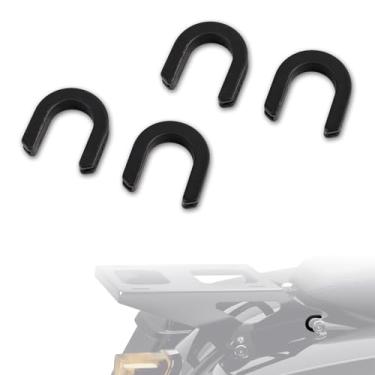 Imagem de WOWTK Bucha de ponto de ancoragem traseira para Harley Touring 2009-2024, para Road Glide Street Glide Electra Glide Street Glide Solo 2-UP Bagageiro / Rack de montagem/Sissy Bar/placas laterais, para