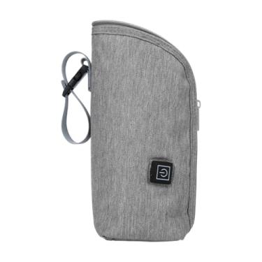 Imagem de Almencla Aquecedor de mamadeira Aquecedor de mamadeira USB Compacto Isolado Bolsa para leite materno Aquecedor de mamadeira para carro Creche Viagem