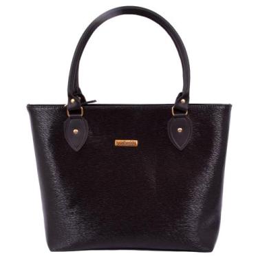 Imagem de Bolsa Feminina Grande + bolsinha porta moeda - Aryel, Preto