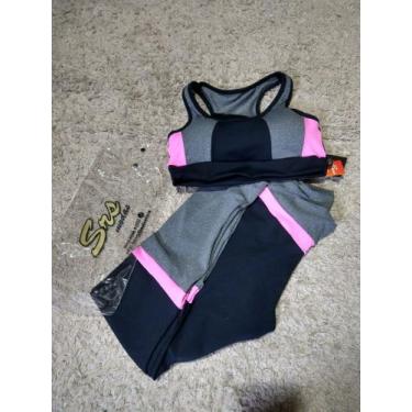 Imagem de Conjunto leg e top poliamida - SRS, Rosa bb, M