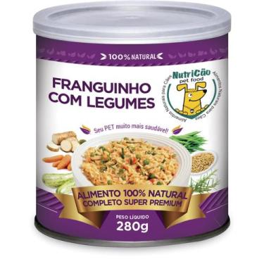 Imagem de Alimentação Natural Franguinho com Legumes - Comida para Cachorro, Raç