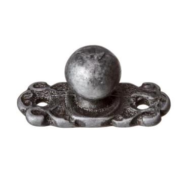 Imagem de Puxador Mini Bolinha 4 Peças Metal Decoração Caixas Bandejas Mdf - Met