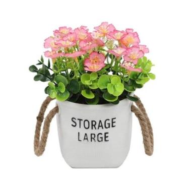 Imagem de Vaso Storage Large Branco para Decoração - Decor Artificial 