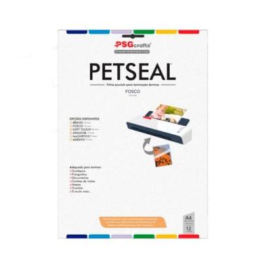Imagem de Petseal para Plastificação fosco A4 125 micras 12 un - PSG