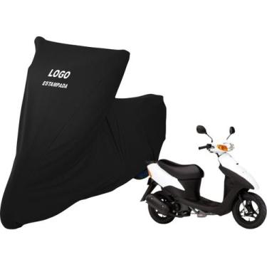 Imagem de Capa De Tecido Helanca Lycra Moto Suzuki Let's II Sob Medida - Mz, Pre