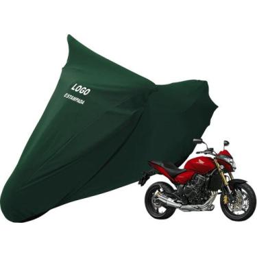 Imagem de Capa De Moto Honda CB 600 Hornet Com Elasticidade - Mz, Verde