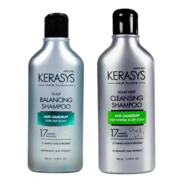 Imagem de Kit Duo Kerasys (Balancing Shampoo 180ml + Cleansing Shampoo 180ml)
