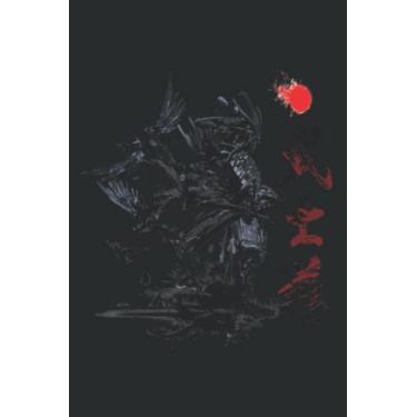 Imagem de Ronin Samurai Warrior Bushido Mori: Daily Planner Notepads - To Do List with Priorities, Notes, Meals and Water Intake Tracker, 100 Pages
