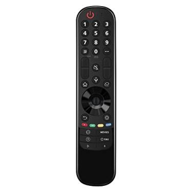 Imagem de WINFLIKE Novo controle remoto MR21GA substituição MR21GA controle remoto substituído para controle remoto LG Magic com filmes e teclas FAV