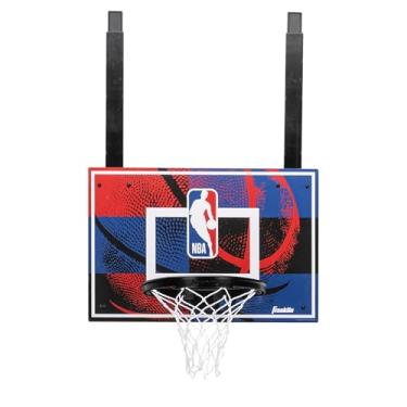 Imagem de Franklin Sport NBA Grow-with-Me Conjunto de Mini Cesta de Basquete Infantil - Cesta Interior Sobre a Porta para Crianças - Inclui (1) Cesta de Altura Ajustável, (1) Mini Basquete Juvenil + Bomba de Ar