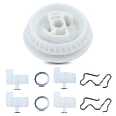 Imagem de Haishine Kit de polia e lingueta de arranque para motosserra Stihl 017 MS180 021 023 025 MS210 MS230 MS250