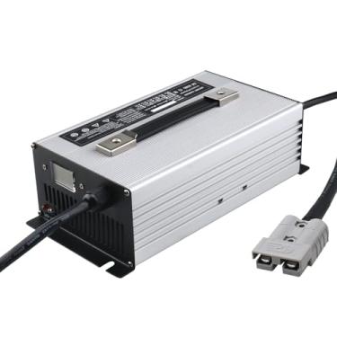 Imagem de Carregador de bateria de 1500 W, Carregador de bateria para empilhadeira 12 V/24 V/36 V/48 V/60 V/72 V, com plugue Anderson para carregamento de baterias de chumbo-ácido,12v 45a,120A