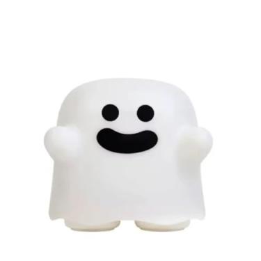 Imagem de Luminária Led Cor Quente Infantil de Mesa Fantasma Boo (SORRISO)