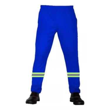 Imagem de Calça Refletiva para Trabalhar  Uniforme Reforçado Profissional - A Fá