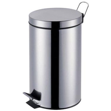 Imagem de Lixeira Mor Ágata Inox com Pedal 5 Litros