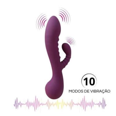 Imagem de Vibrador com Estimulador Troya - Lovetoys