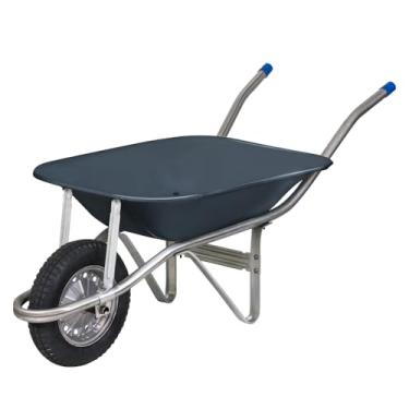 Imagem de Carrinho de Mão Reforçado Cargas até 90Kg Chapa26 60 Litros Proposita