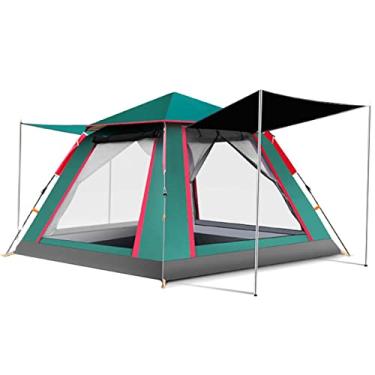 Imagem de Tenda pop-up instantânea para 3 a 4 pessoas, barraca de acampamento para família, impermeável, leve para acampamento, caminhada, festival, reunião e piquenique