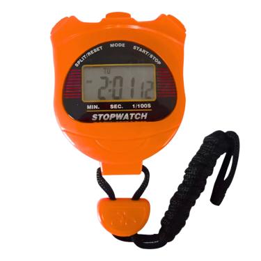 Imagem de Cronômetro Digital Versátil Alarme Profissional Laranja