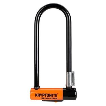 Imagem de Kryptonita Evolution Mini-9 13mm U-Lock Bicycle Lock com suporte FlexFrame-U, preto, 3,25 x 9,5 13mm (002086 Evolution Mini-9)