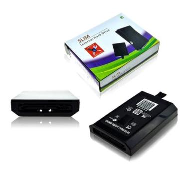 Imagem de AARONMEI Compatível com console Xbox 360 Slim/360 E – Disco rígido interno de substituição (60 GB-500 GB) para maior capacidade de armazenamento (500 G)