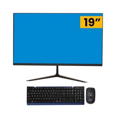 Imagem de Computador All In One Bpc 19" Intel Core I5-3470s 8gb Ssd 256 Gb Windows 10 Mouse e Teclado S/Fio