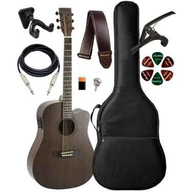 Imagem de Violão Elétrico Strinberg Fs4d + Capa Luxo, Suporte Ibox SPF E Acessórios (TOS)