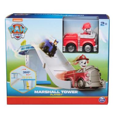 Imagem de Playset com Torre e Carrinho do Marshall - Patrulha Canina