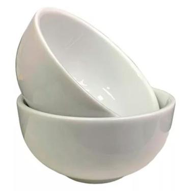 Imagem de Tigela Cumbuca Terramada Capri Porcelana Branca 300mL